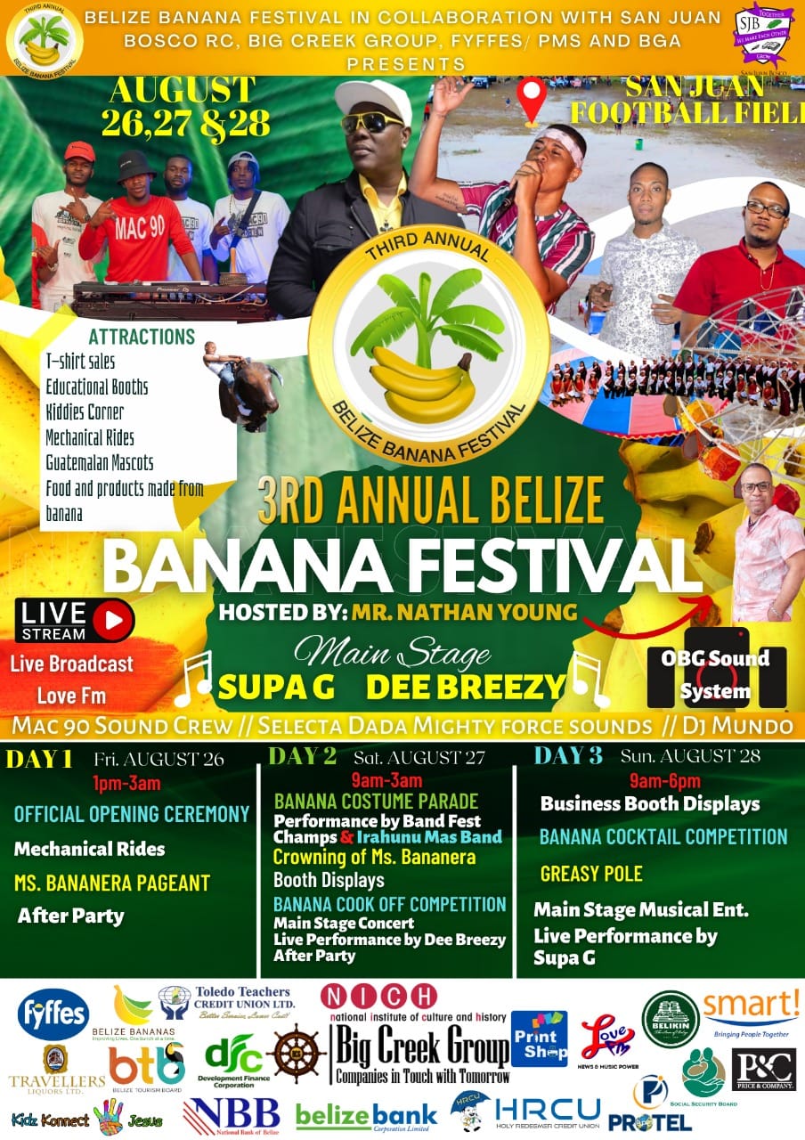 3rd Annual Banana Festival Toledo Teachers Credit Union Ltd.